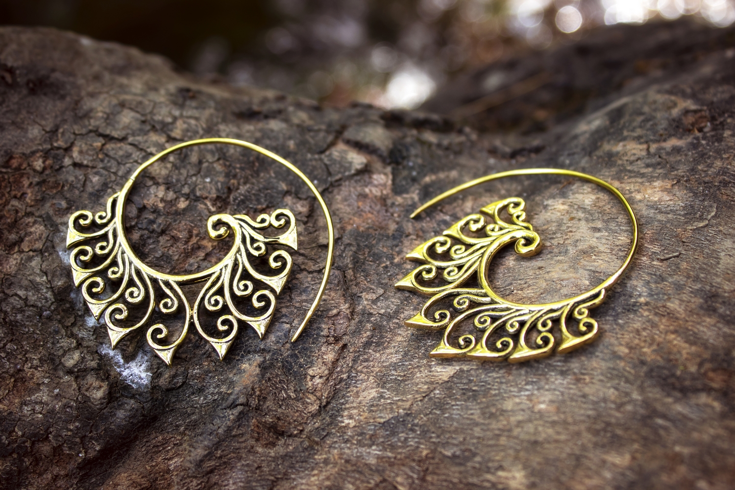 Galadriel earrings - LocoCombo Handmade Ethnic Jewelry